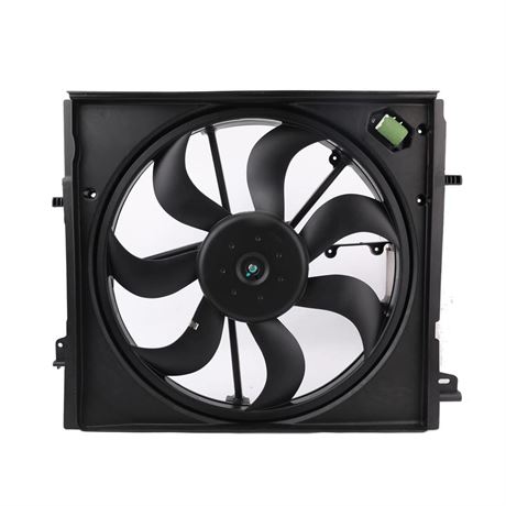 Radiator Cooling Fan Assembly - Compatible with 2.0L Nissan Rogue Sport Qashqai