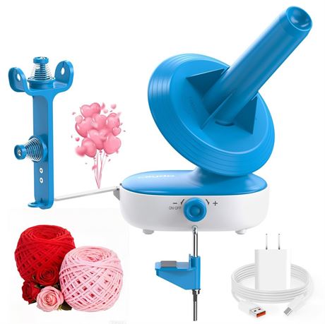 Caydo A1 Max Electric Yarn Winder, 10oz Large Automatic Ball Winder for