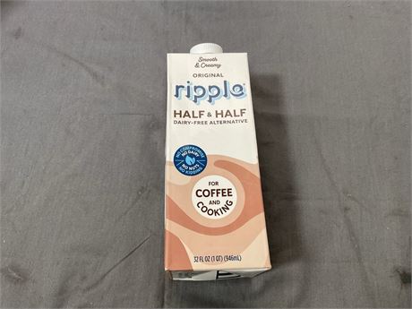 Ripple half & half 32 floz