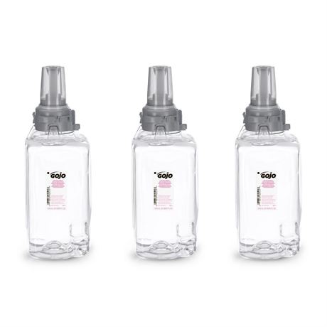 Pack of 3 GOJO Clear & Mild Foam Handwash, Fragrance Free, EcoLogo Certified,