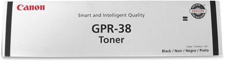 Canon 3766B003AA (GPR-38) Toner Cartridge, Black - in Retail Packaging