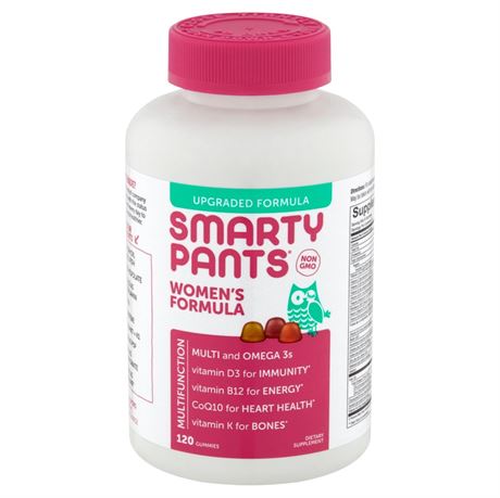 SmartyPants, Gummy Vitamins Women's Complete Vitamins, 120 Count