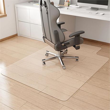 KMAT Office Chair Mat for Carpet,Easy Glide Hard Wood Tile Floor Mats,Chair Mat