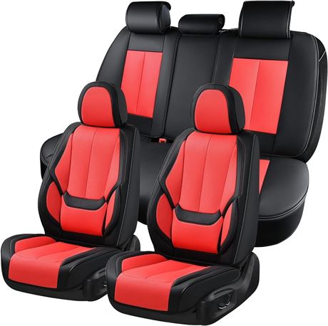 Coverado Car Seat Covers Full Set, Seat Covers for Cars, Car Seat Cover, Car