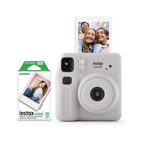 OFFSITE Fujifilm instax Mini SE Instant Camera with Bonus 10 pack Mini Film,