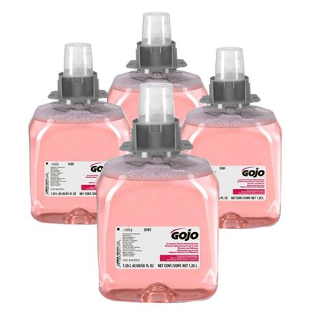 GOJO 516104CT FMX-12 Refill Cranberry Luxury Foam Handwash - Cranberry Scent -