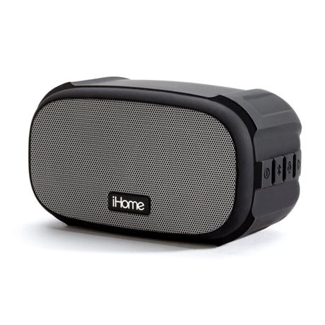 iHome Weather Tough Water & Shock Resistant Bluetooth Portable Speaker with