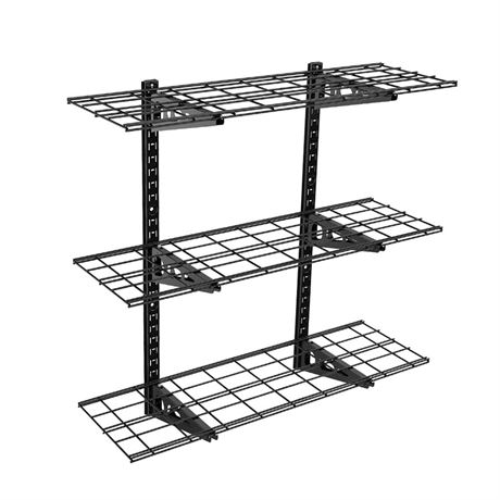Fleximounts 3-Tier 1x3ft Garage Storage Wall Shelving 12-inch-by-36-inch per
