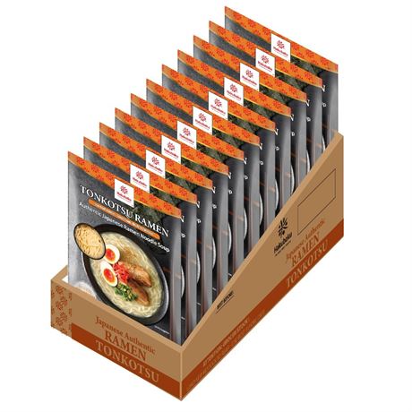 Hakubaku Authentic Japanese Ramen Noodles (Tonkotsu, 12 PACK) Tonkotsu 12 PACK