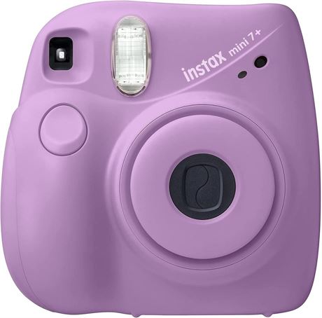 Fujifilm Instax Mini 7+ Camera, Easy to Operate, Portable, Handy Selfie Mirror,