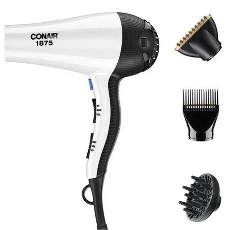 Conair Style & Shine Thermal Tourmaline & Ceramic Hair Dryer  Ionic  1875 Watts