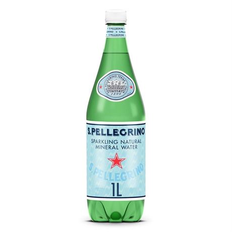S.Pellegrino Sparkling Natural Mineral Water - 33.8 fl oz.