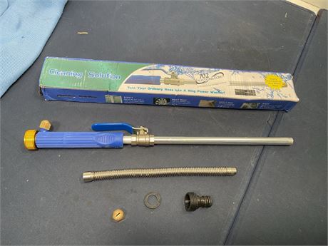 High Pressure Power Washer Water Spray Gun Nozzle Wand Attachment Garden Hose