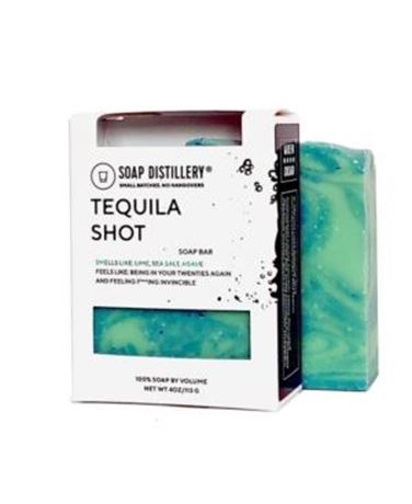 OFFSITE LOCATION 7 Soap Distillery Tequila Shot Soap Bars - Green