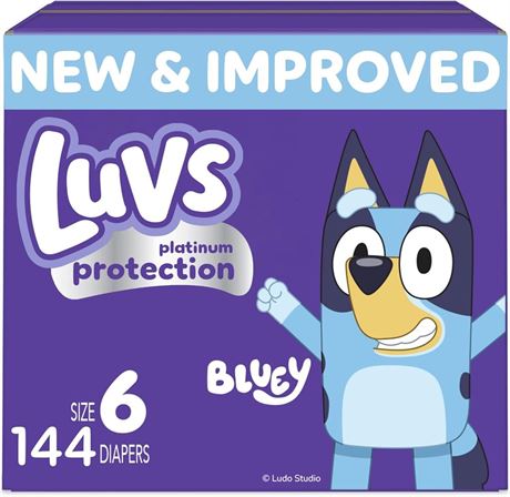 Luvs platinum protection 6(16+ kg) - 120 diapers