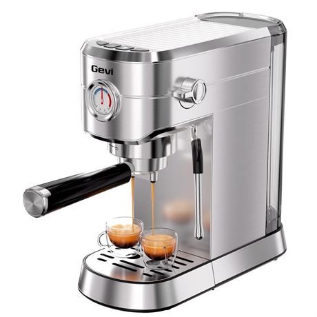 Gevi Espresso Machine 20 Bar with Portafilter for Nespresso Original Capsules