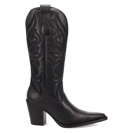 Dingo Hensley Embroidered Snip Toe Pull on Boots
