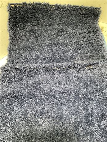 EASY SHAG RUG NAVY 2’X3’
