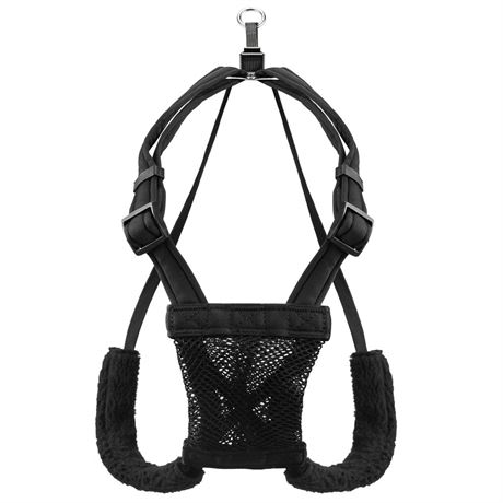 Sporn Yuppie Puppy Nylon Mesh Non-Pulling Dog Harness, Red, L/XL (22" to 36"