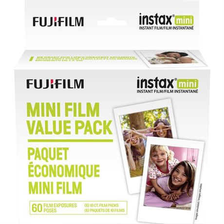 Fujifilm Instax Mini Instant Film  60 Exposures