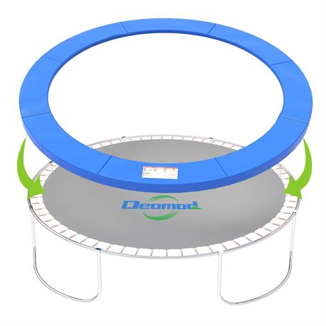 Trampoline Pad, 10FT 12FT 14FT Trampoline Replacement Safety Pad, Universal