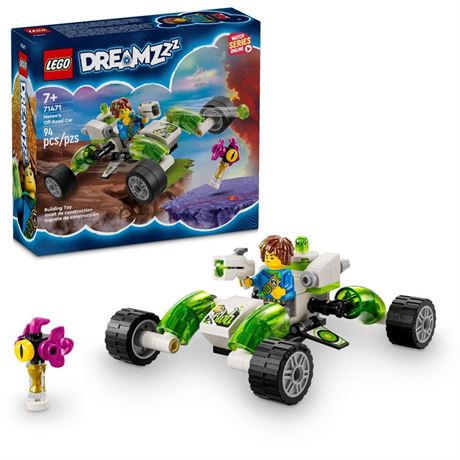 LEGO DREAMZzz Mateo’s Off-Road Car Toy, Kids can Build a Dune Buggy Toy or