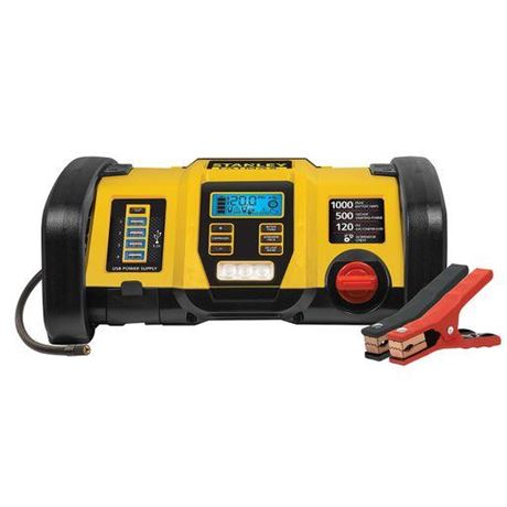 New Stanley FATMAX Jump Starter/Air Compressor with 12 volt jump starter with