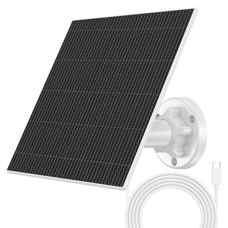 Ankway Solar Panel for Security Camera 7W Solar Panels for Cameras with 9.8ft