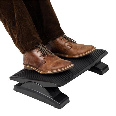 Mind Reader Foot Rest, Foot Stool, Under Desk at Work, Ergonomic, Height