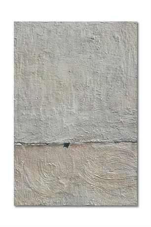 NANKAI Hand Painted Minimalist Grey and White art Canvas Abstract Oil Painting