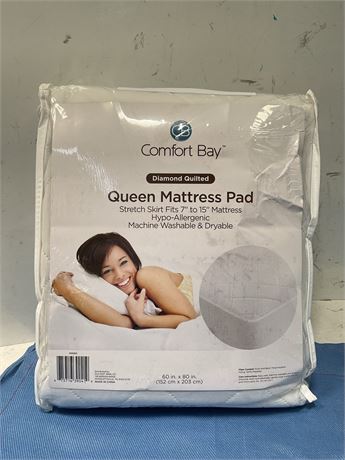 Comfort Bay Queen Mattress Pad