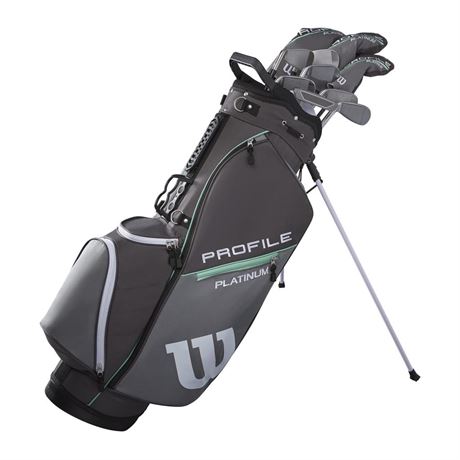 WILSON Women's Profile Platinum Complete Golf Package Set Regular Stand Bag