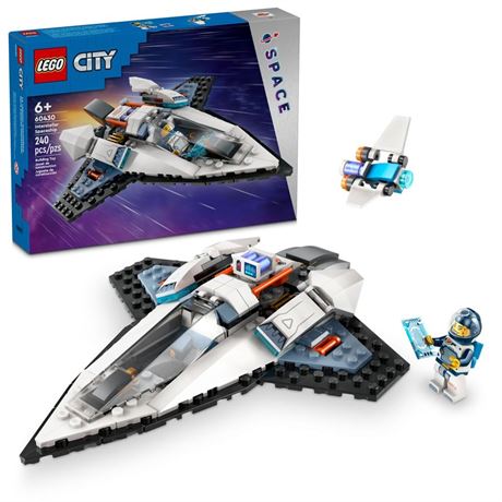 LEGO City Interstellar Spaceship Toy for Kids, Creative Play Space Toy,