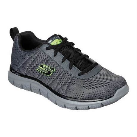 Skechers Men's Track Moulton Lightweight Memory Foam Trainer Sneakers (Wide