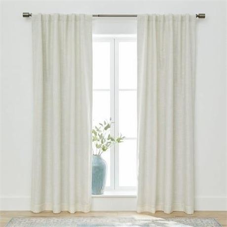 Better Homes & Gardens Blackout Linen Blend Curtain Rod Pocket Back Tab Panel