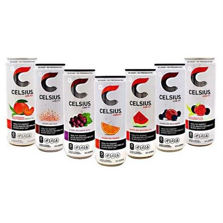 Celsius Fitness Drink Flavor Variety 12 pack