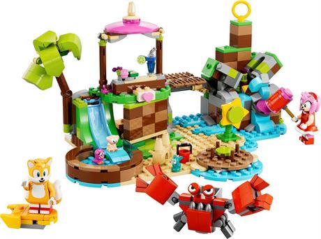 LEGO Sonic the Hedgehog Amy's Animal Rescue Island Playset 76992, Multicolor