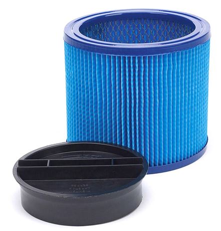 SHOP-VAC 9035033 Vacuum Filter,Paper,Reusable