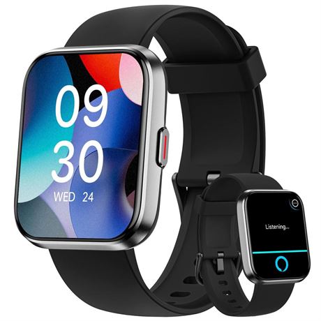 Fitpolo Smart Watches for Men/Women, 1.8 Alexa Built-in Fitness Tracker Watch