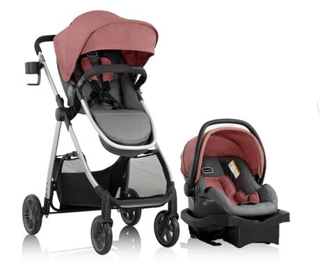 Evenflo Omni Plus Modular Travel System with LiteMax Sport Rear-Facing Infant