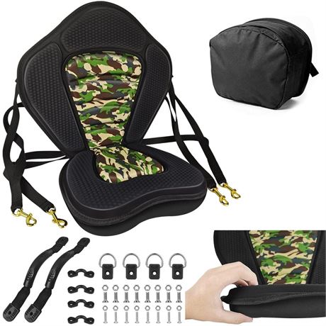 Vashly Kayak Seat, Thicken Seat Cushions for Kayak, Padded Kayak Seats, Canoe