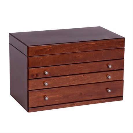 Mele  Co. Mele and Co Brigitte Wooden Jewelry Box