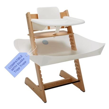 Food Catcher - Compatible with Stokke Tripp Trapp High Chair - Highchair Sold