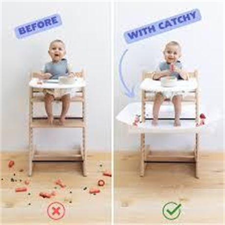 Catchy - Food Catcher for High Chairs Baby Toddler Mess Catcher