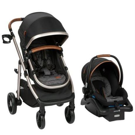 Monbébé Lynx 6-in-1 Modular Travel System  Black & Gold