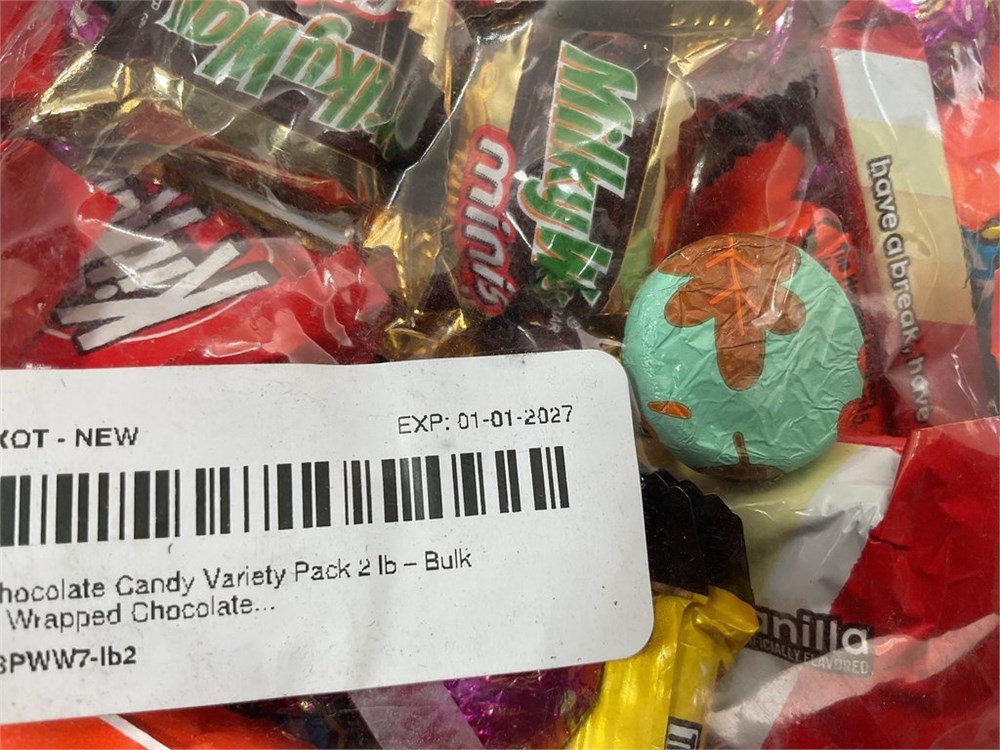 702 Auctions - Assorted Chocolate Candy Variety Pack 2 lb – Bulk ...