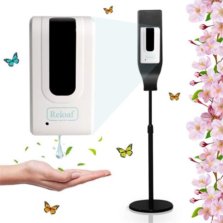 Automatic Hand Sanitizer Dispenser - Touchless Sensor Machine with Stand | Soap