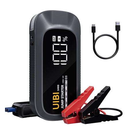 S400 Car Battery Jump Starter,1500A Portable Jump Starter for Car Jumper