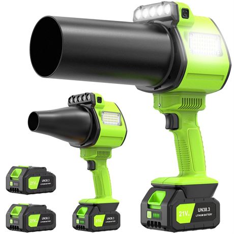OGERY Brushless Leaf Blower Cordless with Lights, Powerful Electric Leaf