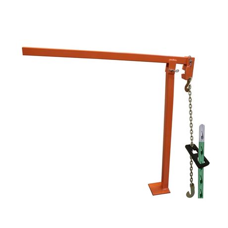 T Post Puller Fence Post Puller Heavy Duty Fence Post Puller with 47" Lifting